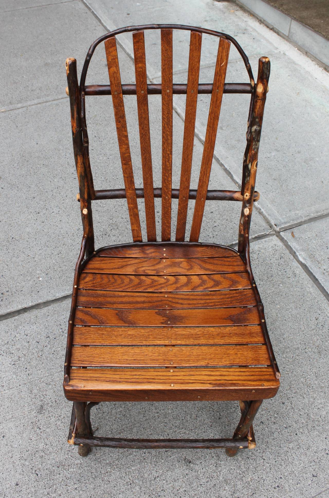 Set of Four Adirondack Chairs For Sale at 1stdibs