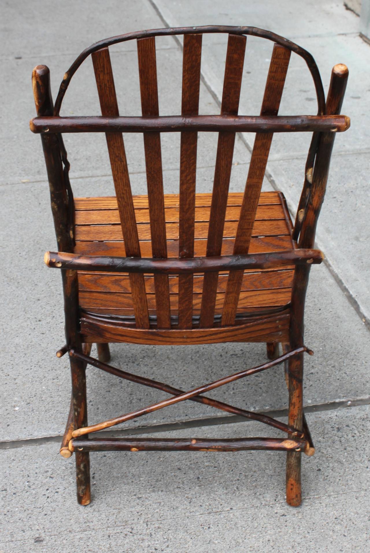 Set of Four Adirondack Chairs For Sale at 1stdibs