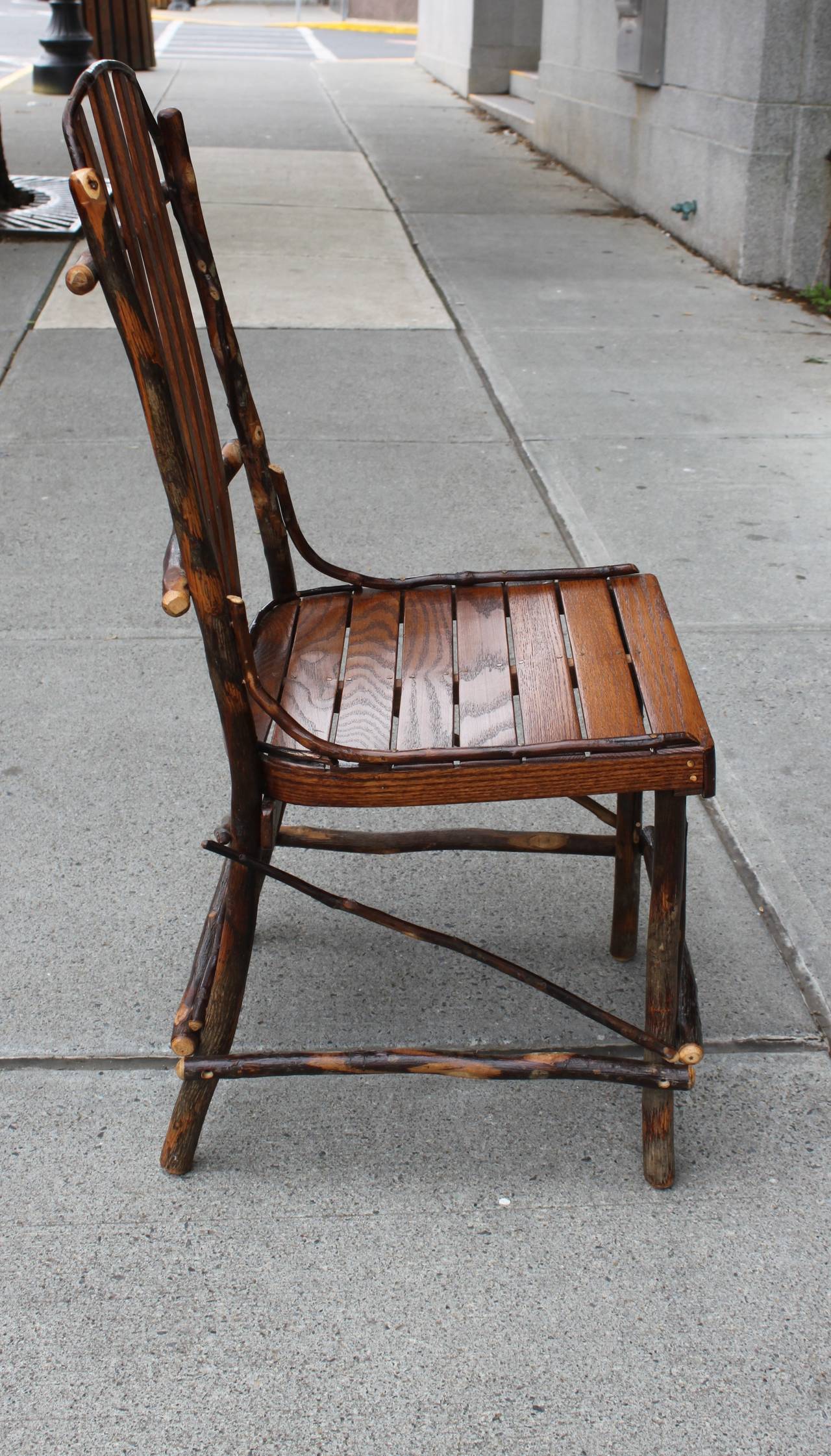 Set of Four Adirondack Chairs For Sale at 1stdibs
