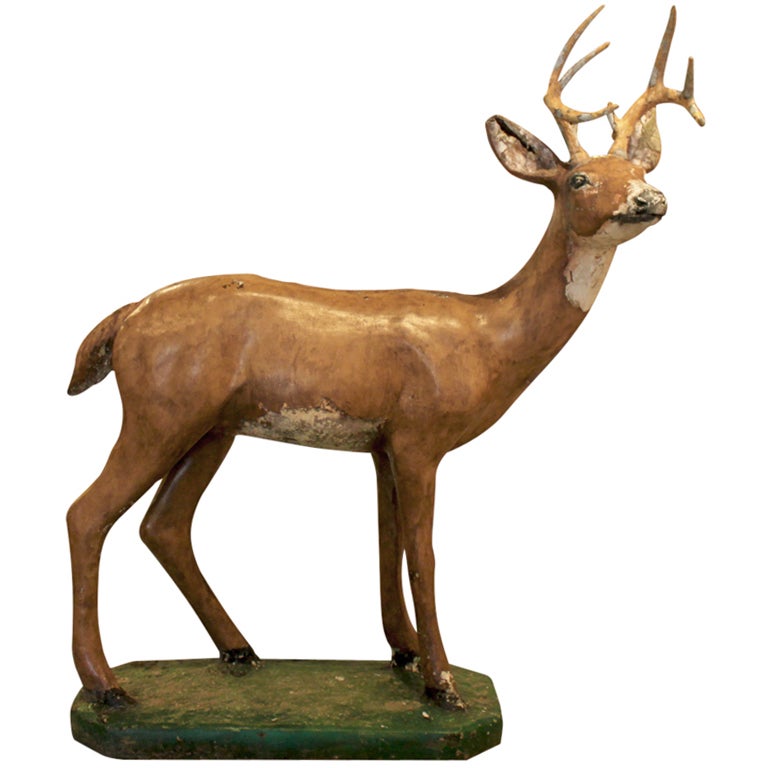 Delightful Concrete Deer For Sale