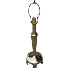1970s Brass Table Lamp by the Laurel Co. 12