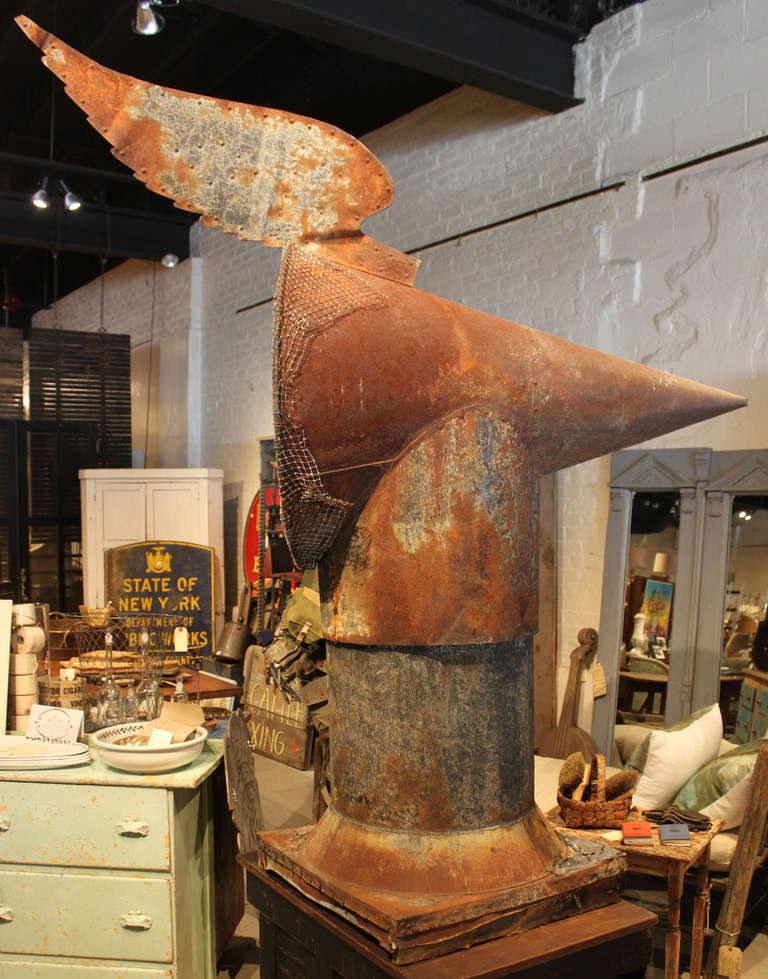 Barn Vent with a Wing