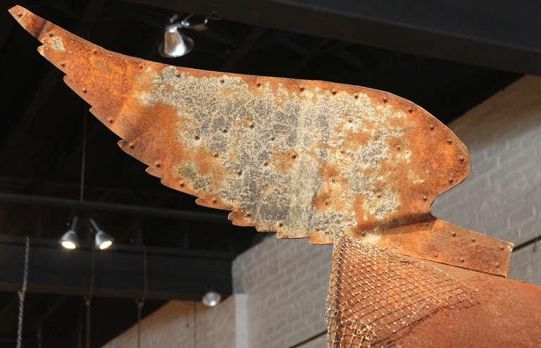 Industrial Barn Vent with a Wing For Sale