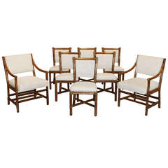 McGuire Bamboo Dining Chairs