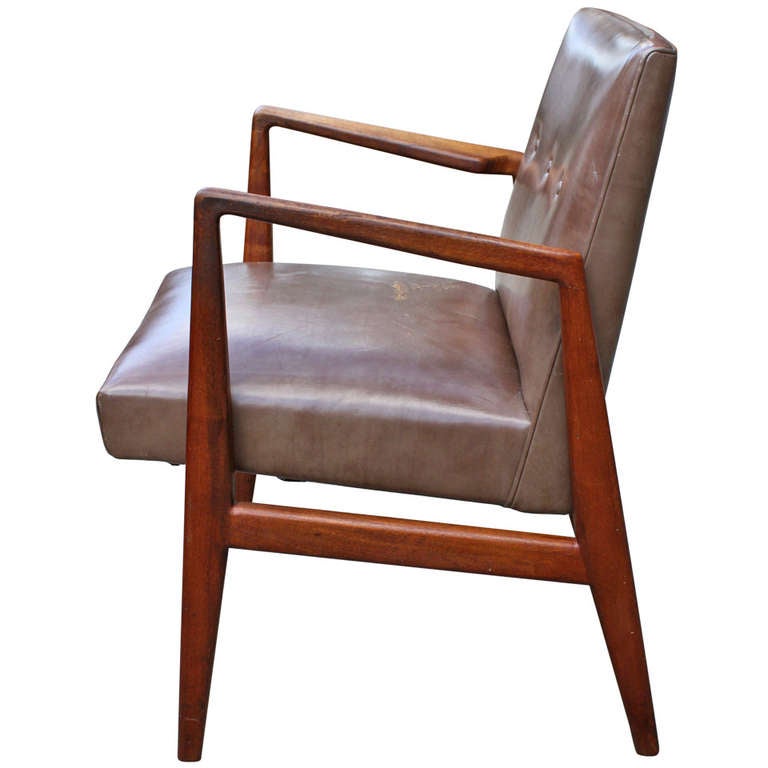 Jens Risom Arm Chairs For Sale