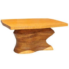 Biomorphic Cocktail Table In The Manner Of Wendell Castle 11