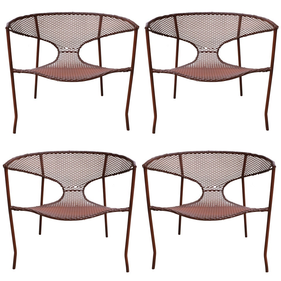 Set of Four Lounge Chairs by Francis Mair