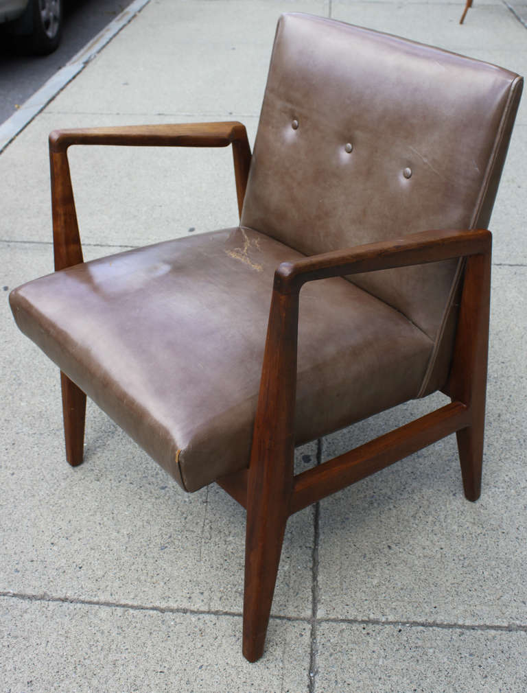 American Jens Risom Arm Chairs For Sale