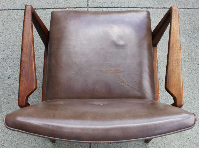 Mid-20th Century Jens Risom Arm Chairs For Sale