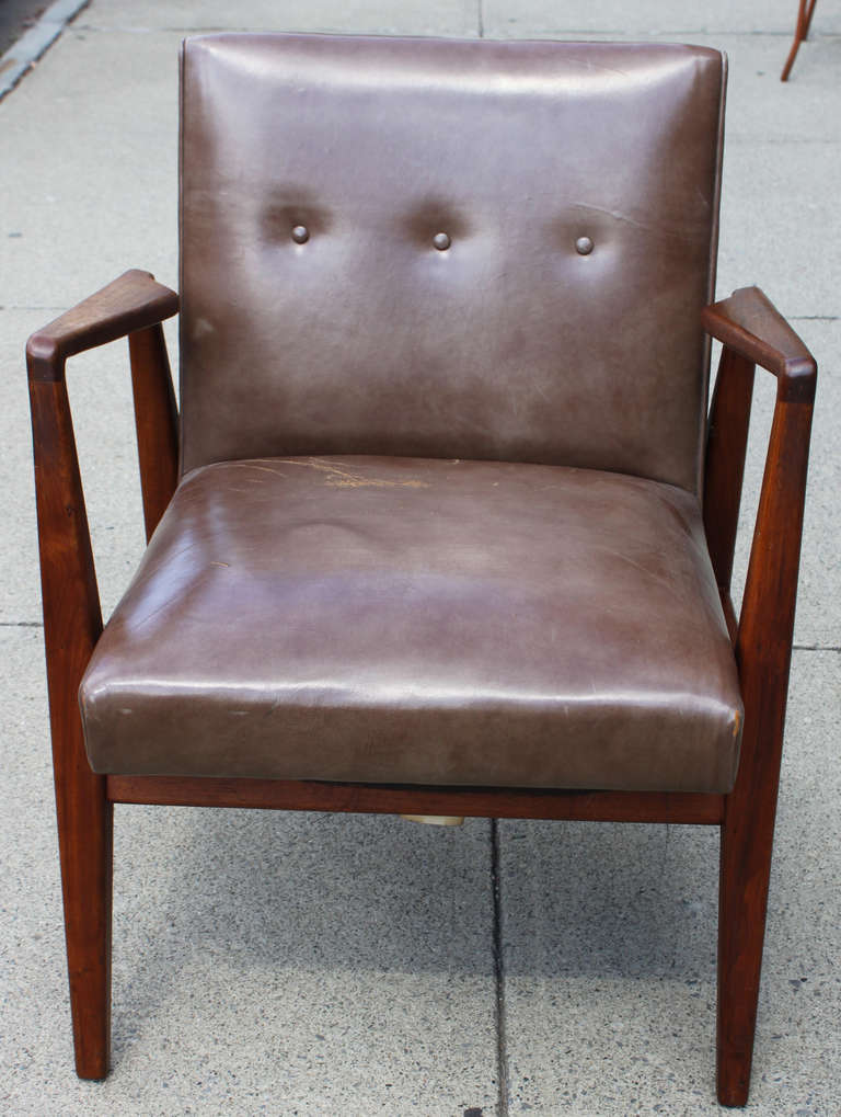 Jens Risom Arm Chairs For Sale 1
