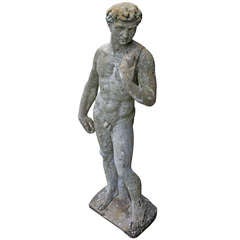 Garden Statue of David