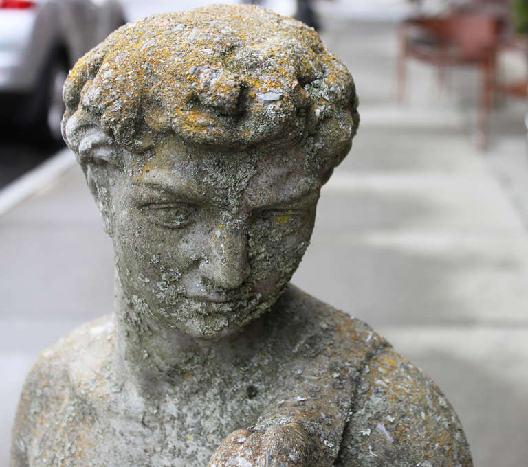 American Garden Statue of David