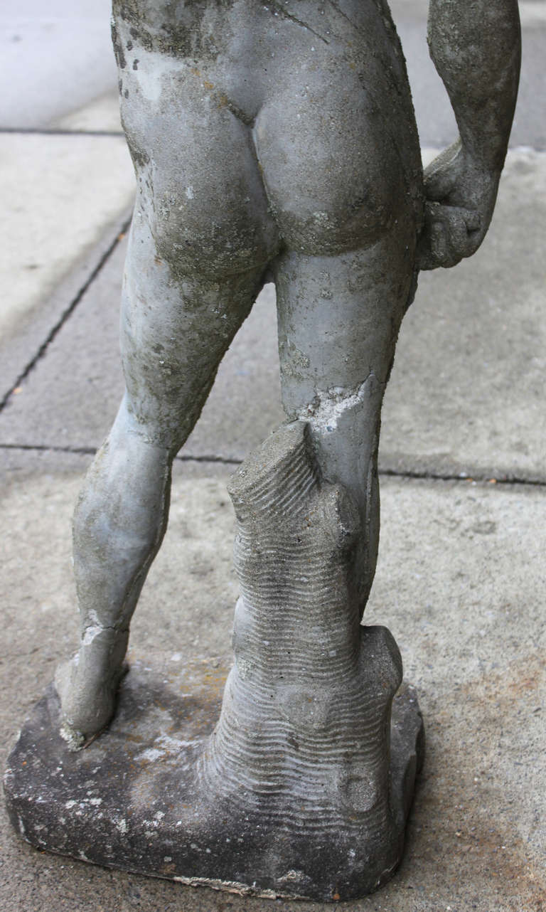 Garden Statue of David 4