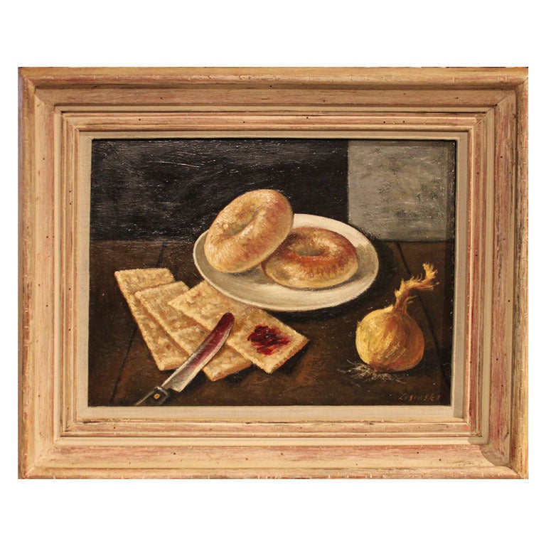 Still Life with Bagels For Sale