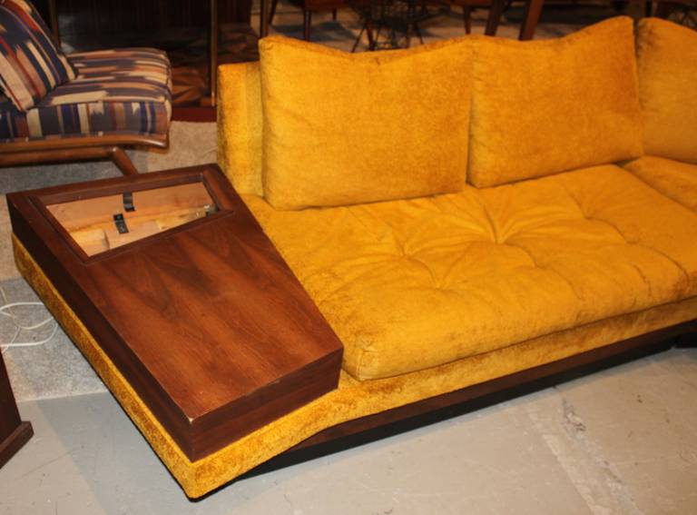 Mid-20th Century Adrian Pearsall Curved Sofa