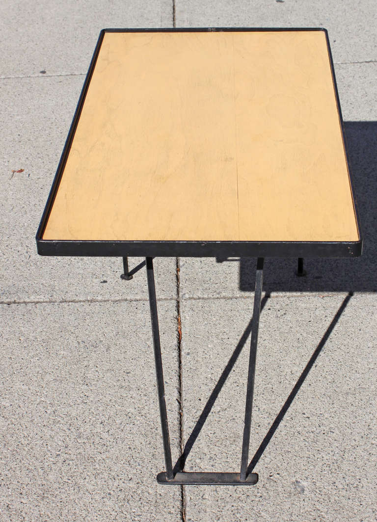 American Iron  Magazine Table by Arthur Umanoff For Sale