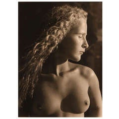 Vintage Jock Sturges Photograph "Portrait of Danielle"