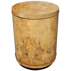 Henredon Scene Two-Drum Side Table Cabinet