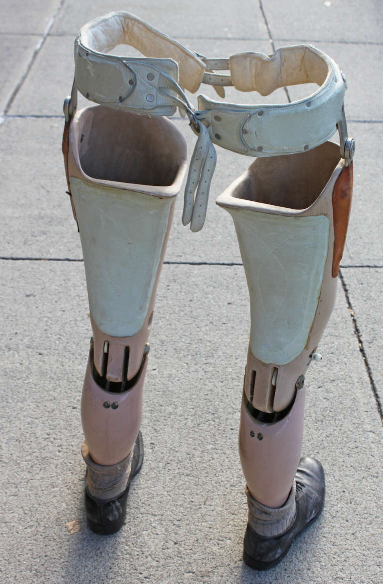 1970s prosthetic leg