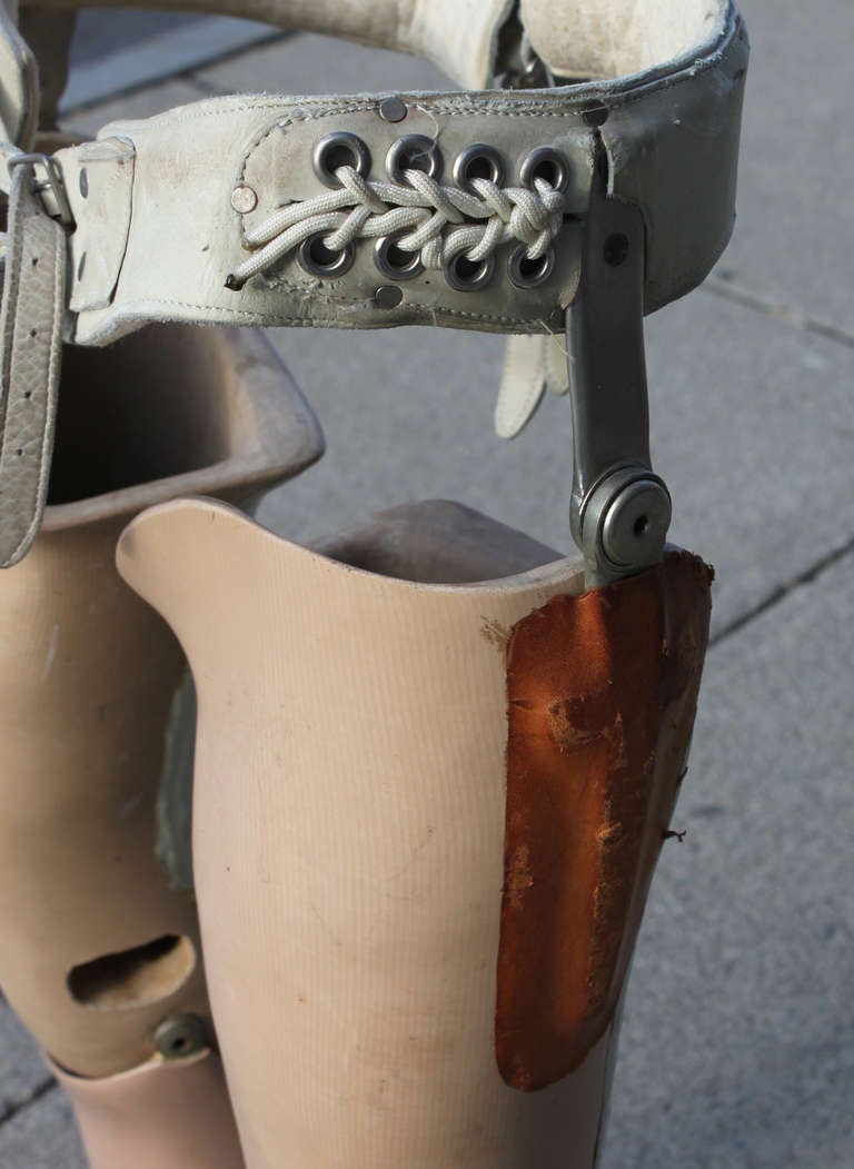 1970s prosthetic leg