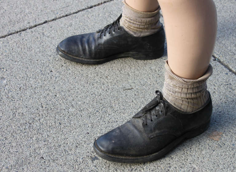 Stainless Steel Mid Century Prosthetic Legs
