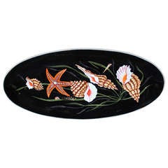 Large Fish Platter "Sea Life" by Guy Trevoux