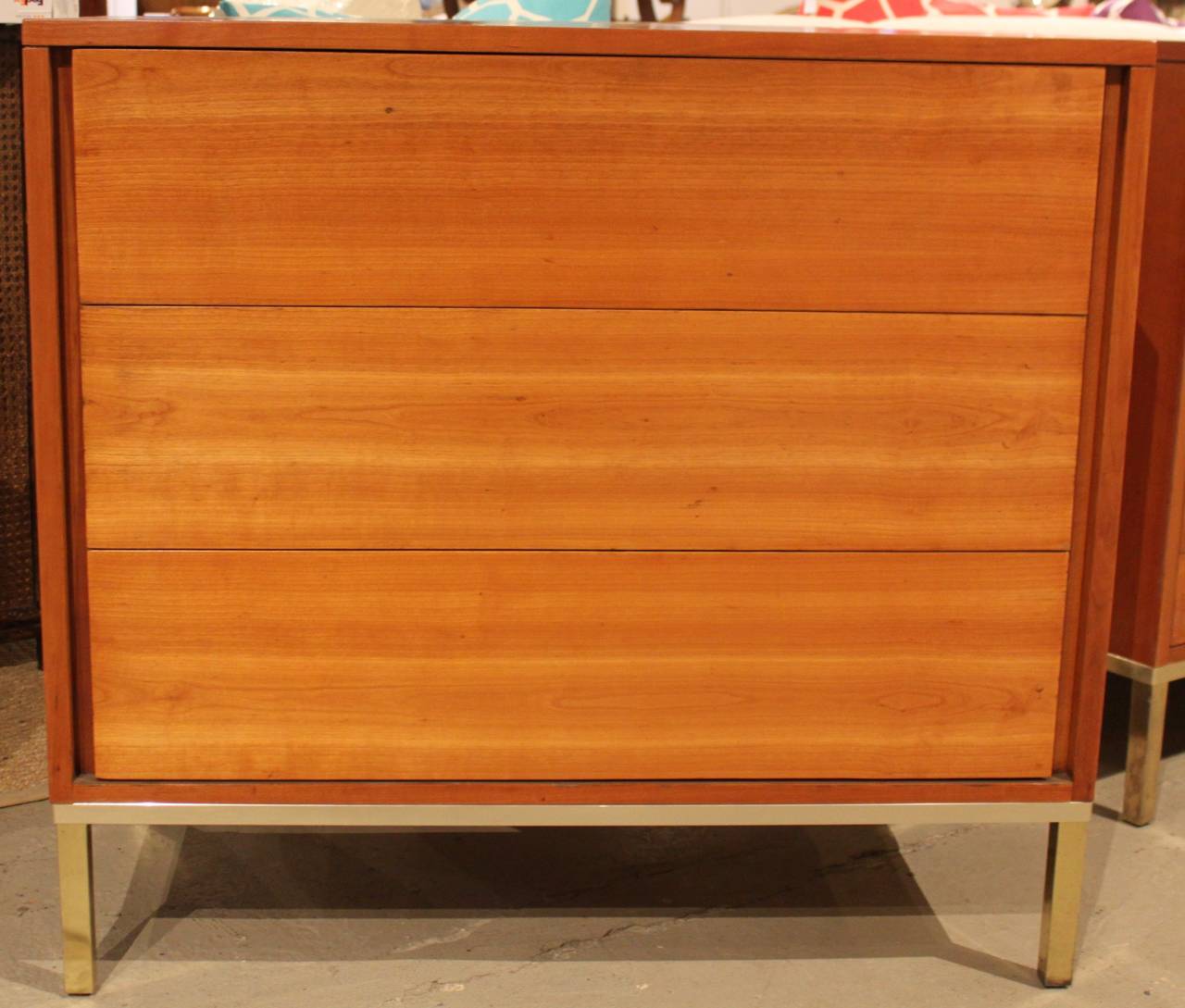 Mid-Century Modern John Stuart Three-Drawer Dresser