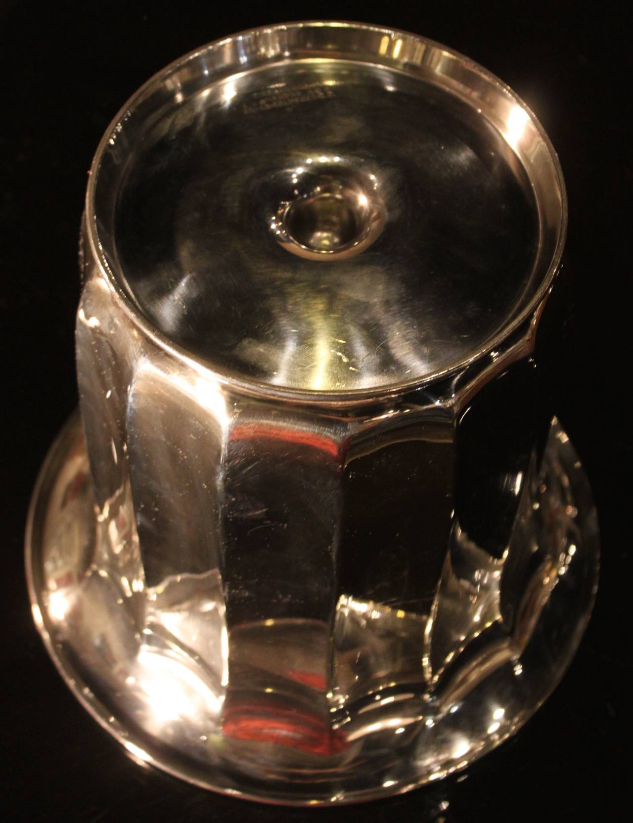 Tiffany Silver Plated Champagne Wine Bucket For Sale 1