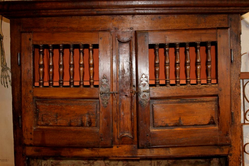 French 4 door cabinet