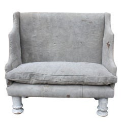 Handmade Custom Fireside Bench or Small Sofa