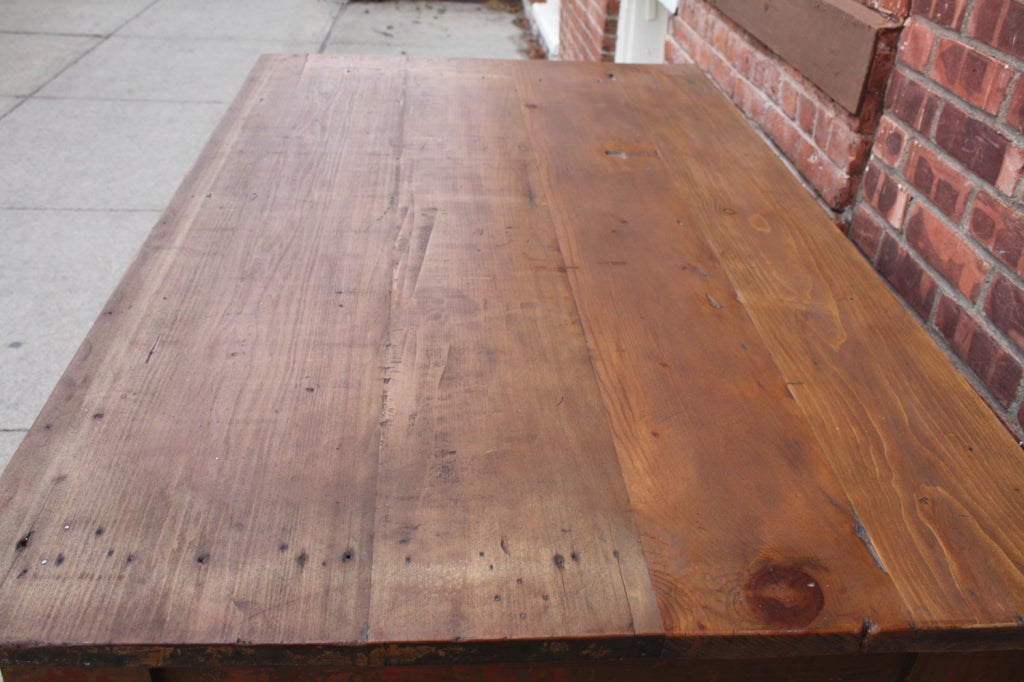 20th Century Hunky Country Store Display Table