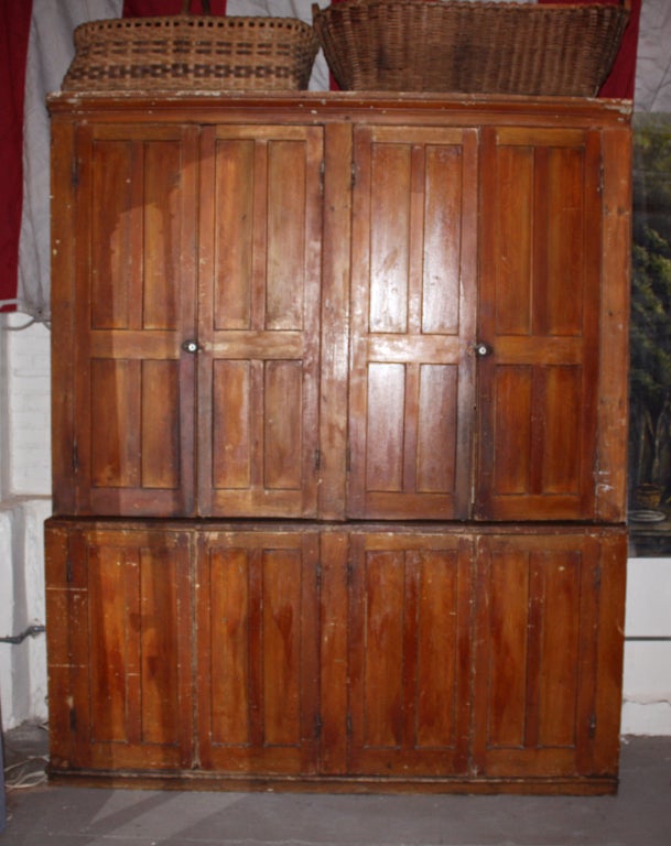 Huge Country Cupboard at 1stdibs