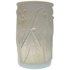 Rene Lalique "Laurier" Vase