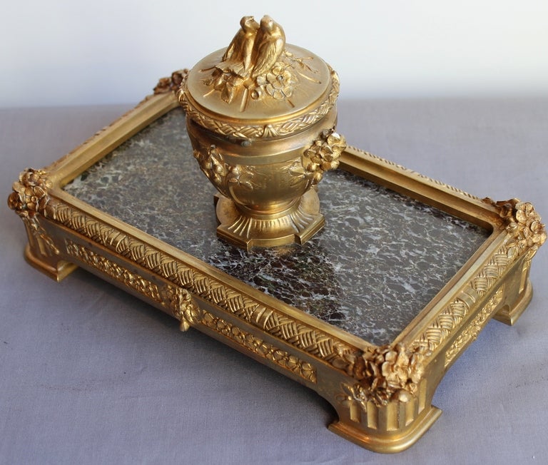 Bronze Inkwell by 