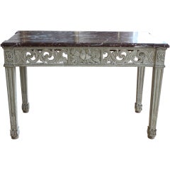 French Louis XVI Style Console