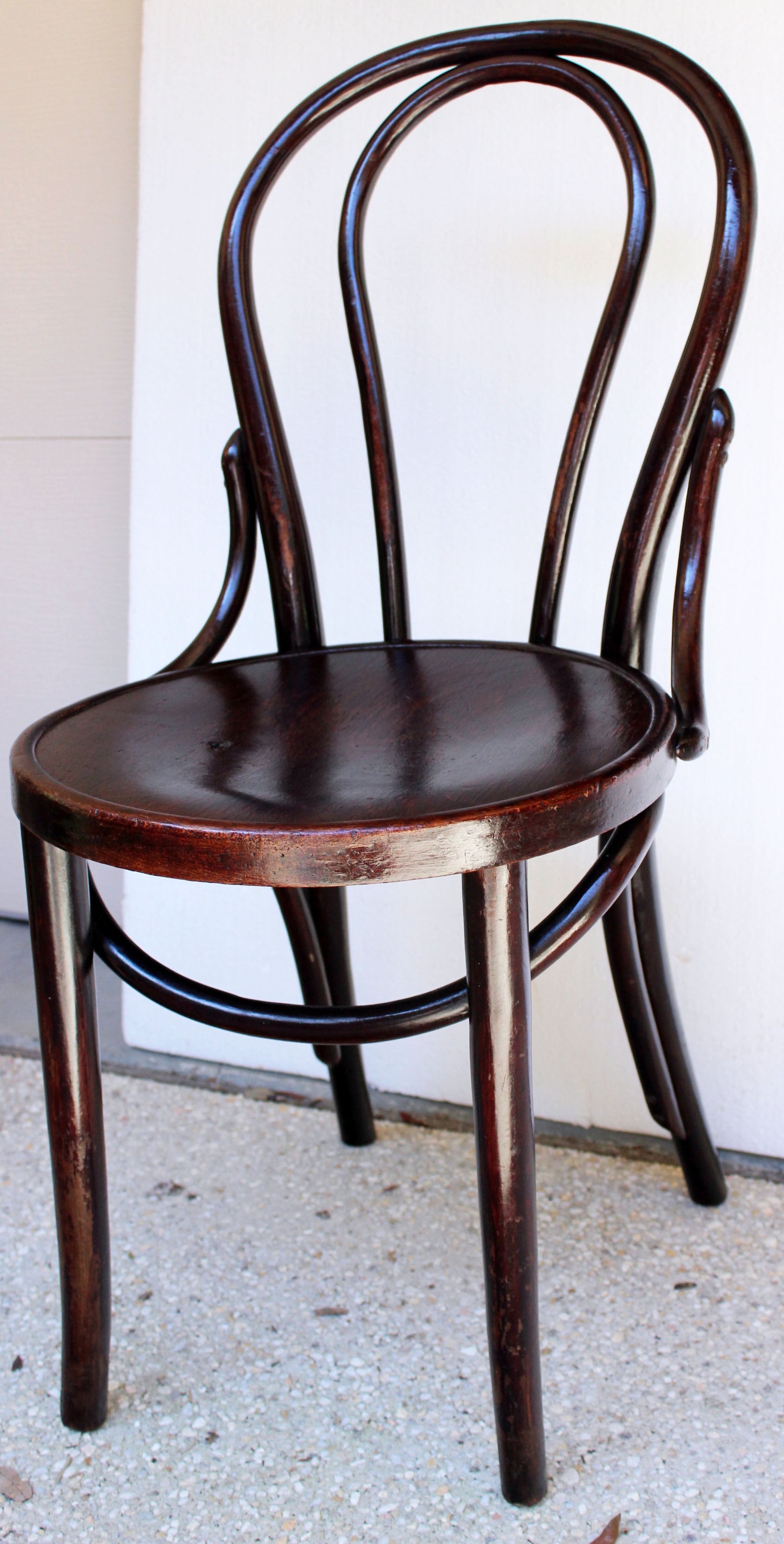 Set of Five Thonet Style Parisian Bistro Chairs