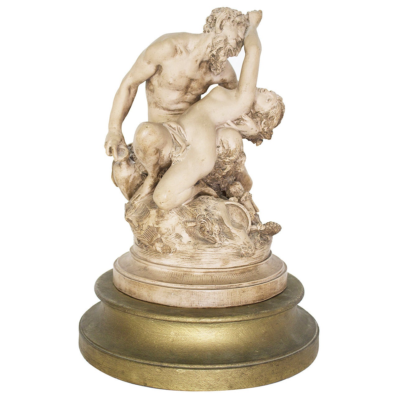 "Bacchanale" Terracotta Signed Albert-Ernest Carrier-Belleuse