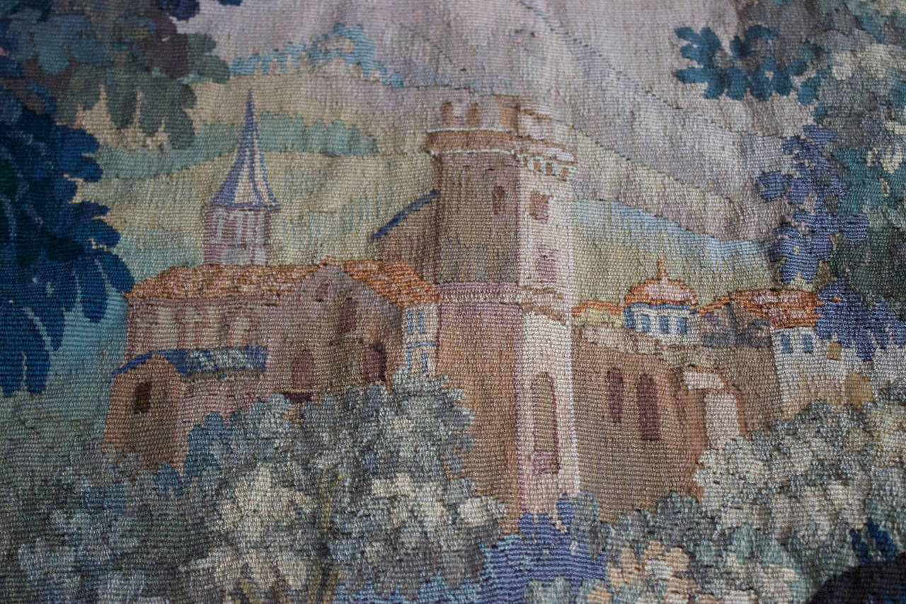 Early 19th Century Aubusson Tapestry in Louis XV Style 4