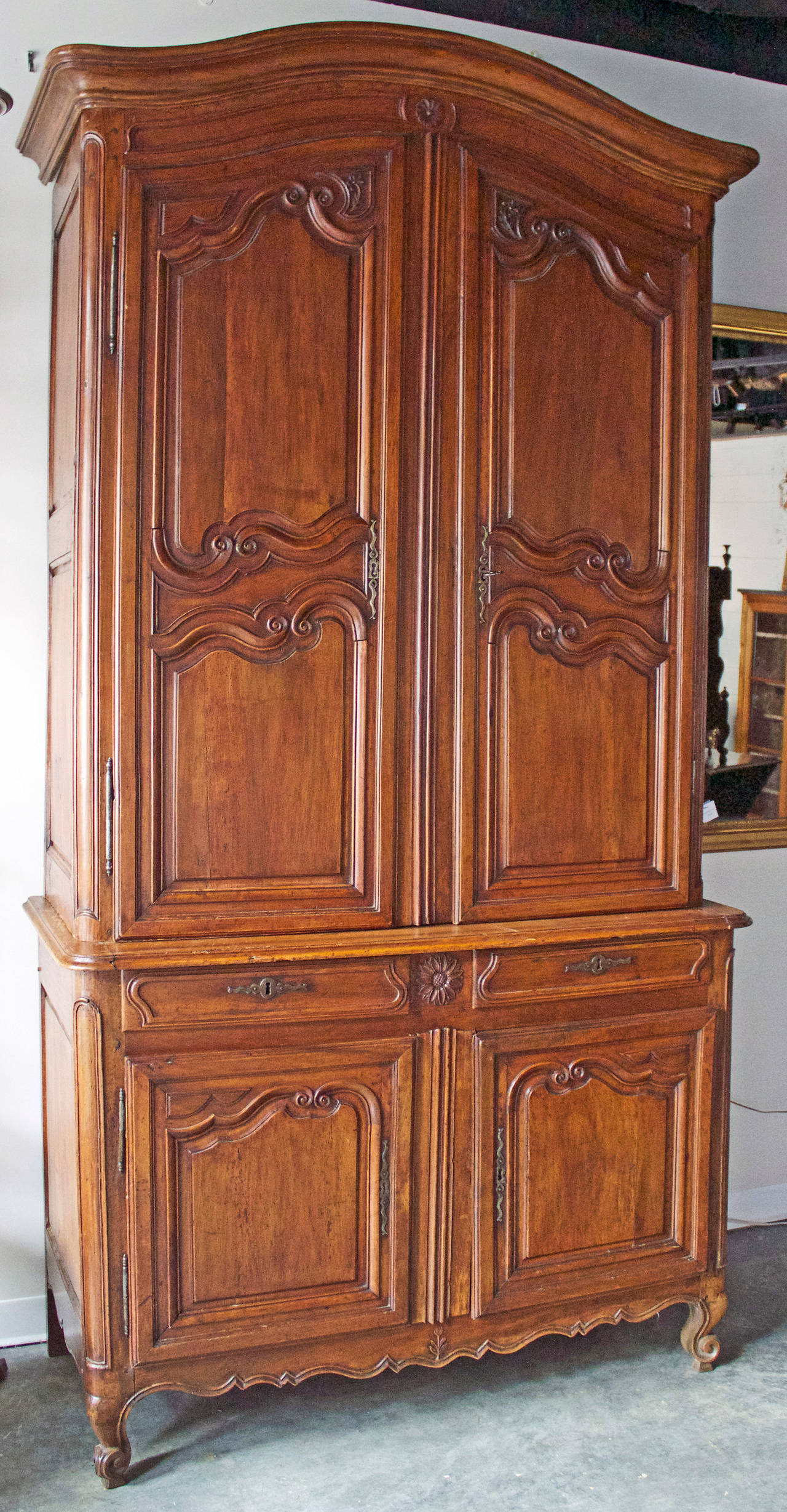18th Century Louis XV Buffet Deux Corps