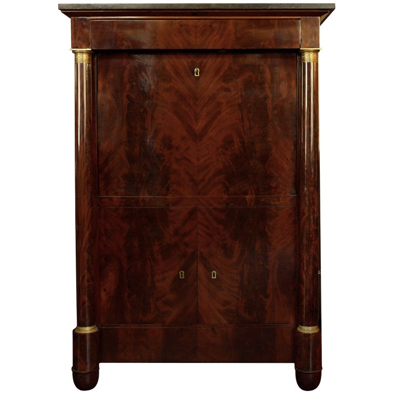 Empire  Period Secretaire a Abattant