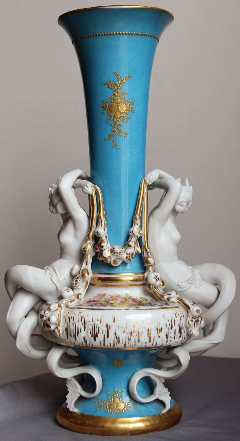 Louis Philippe Exceptional and Signed Sevres Porcelain Vase
