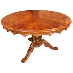 English Center or Dining Table 7
