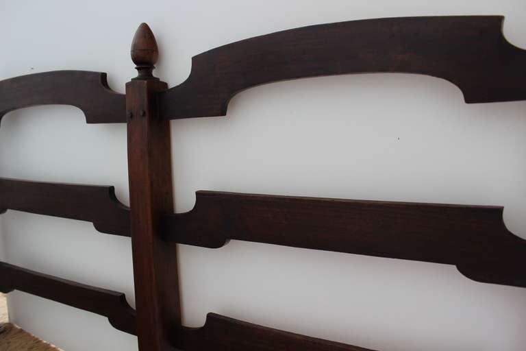 Walnut Directoire period Provencal Bench/Settee
