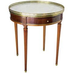 French 19th Century Louis XVI Style Mahogany Bouillotte Table 5