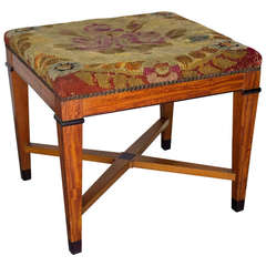 Parisian Aubusson Upholstered Bench 5