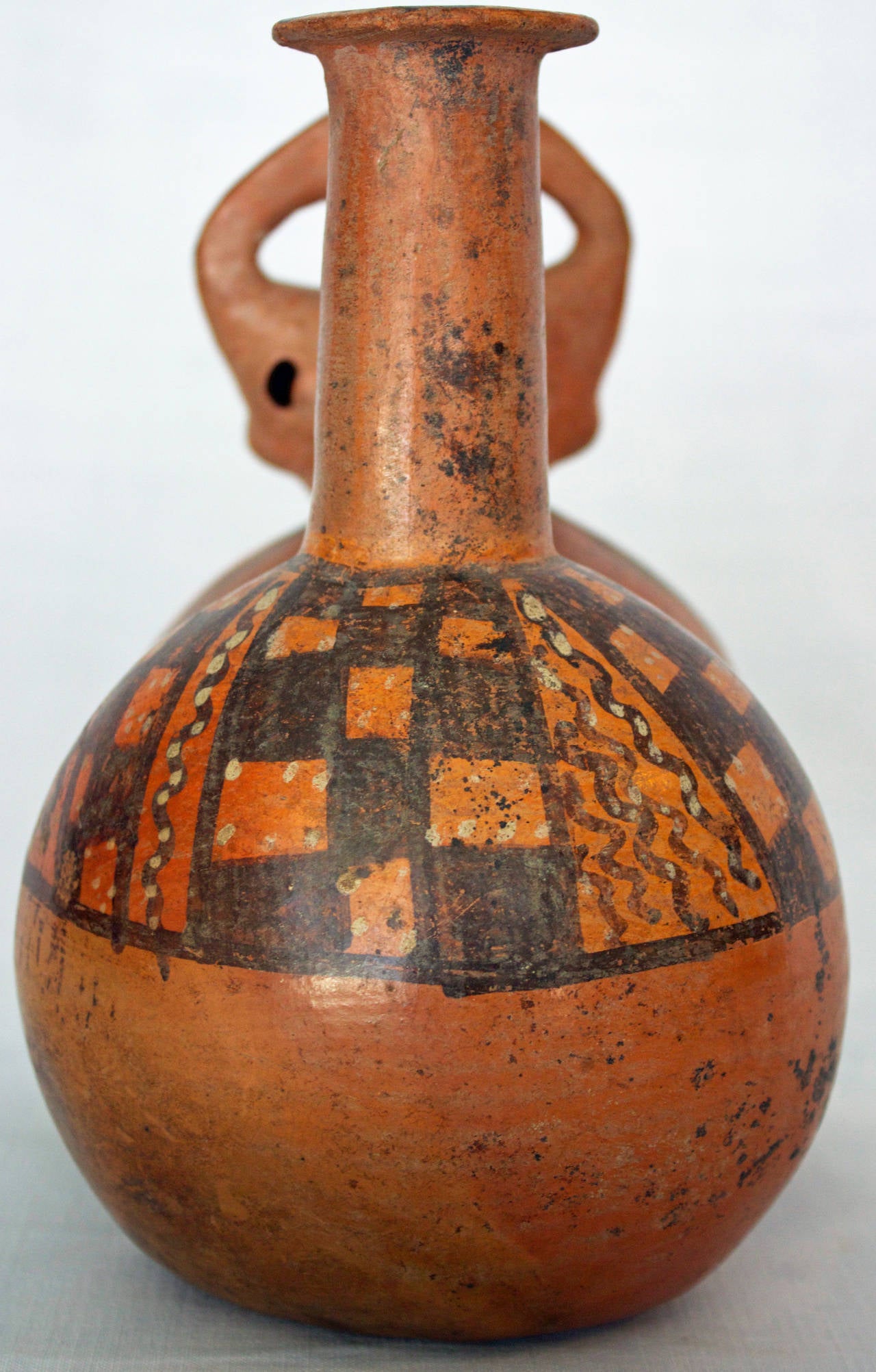 18th Century and Earlier Inca Period Linked Ceramic Vessels For Sale