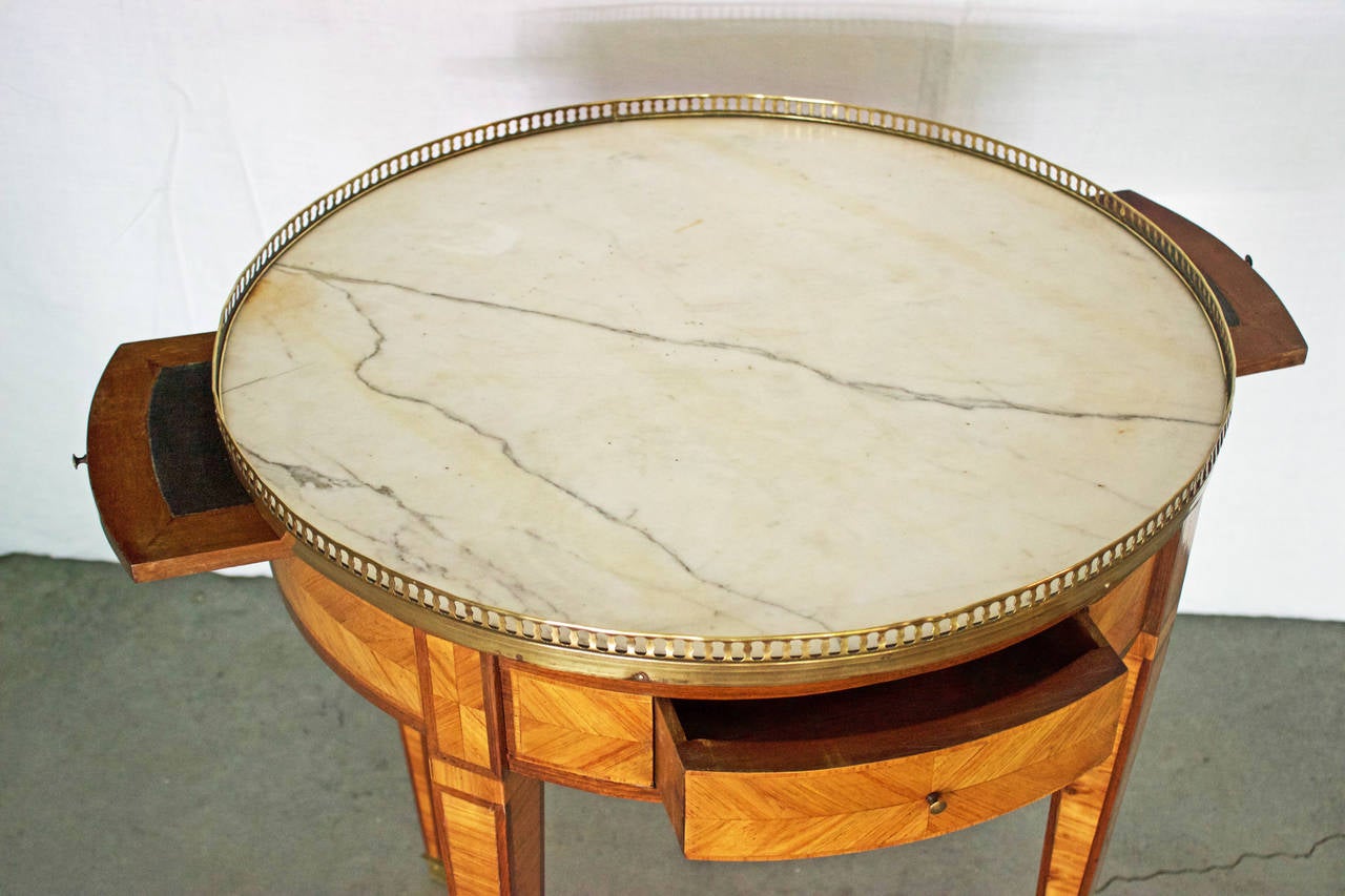 Français Table de style Bouillotte d'époque Napoléon III en vente