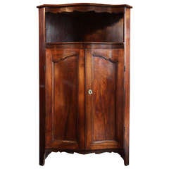 French Empire Period Provincial Corner Cabinet