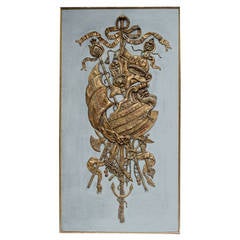 Antique Boiserie Panel from Baudard de Saint-James Hotel Particulier, Paris, circa 1780