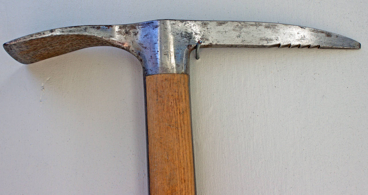 Two Antique Austrian Alpine Ice Axes at 1stDibs antique ice axe